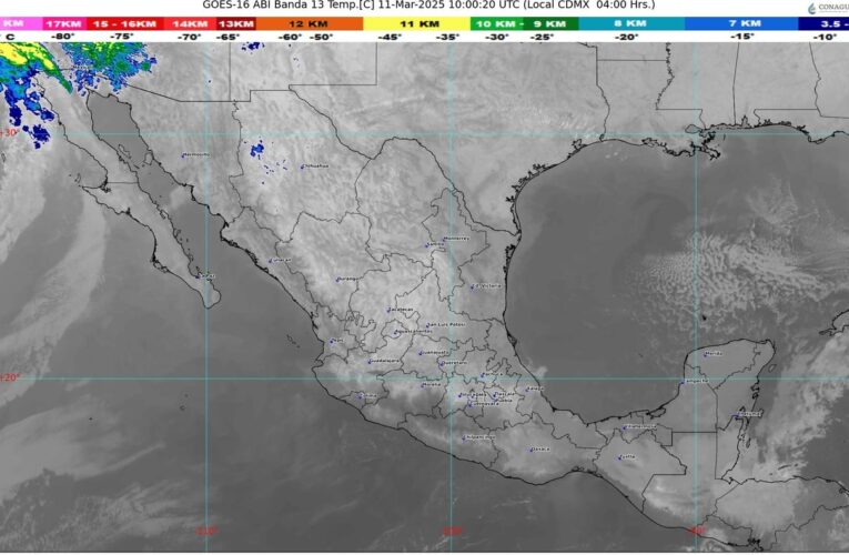 Un nuevo frente frío afectará al noroeste de México