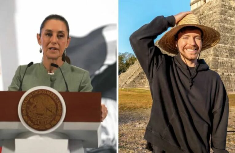 Sheinbaum reacciona a video de Mr. Beast en Chichén Itzá y Calakmul: “Tenía permiso del INAH”