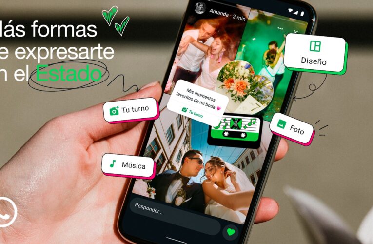 WhatsApp revoluciona los Estados con nuevas funciones de música, collages y stickers interactivos 