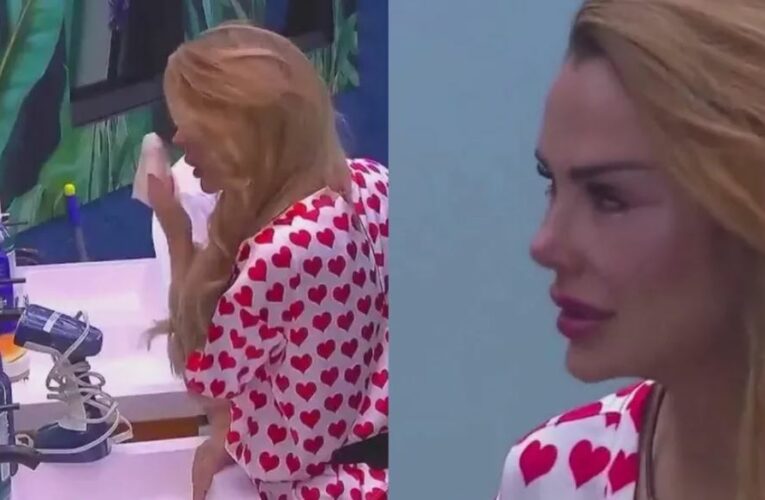 Ninel Conde rompe en llanto tras nominación y recibe emotiva consolación de Abelito en ‘La Casa de los Famosos’