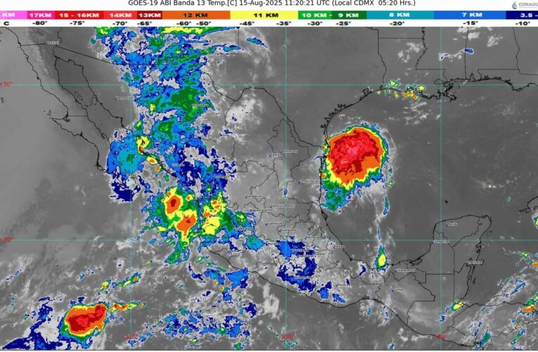 La onda tropical número 22 generará lluvias fuertes en México