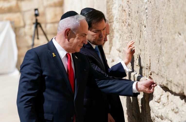Marco Rubio visita Israel en plena ofensiva en Gaza y tras ataque en Doha