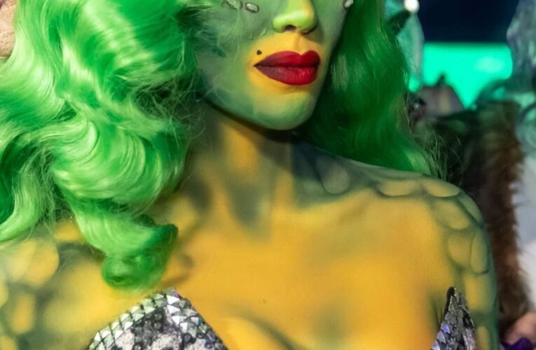 Belinda impacta con su disfraz de ‘Greta’ de Gremlins en su Beliween 2025