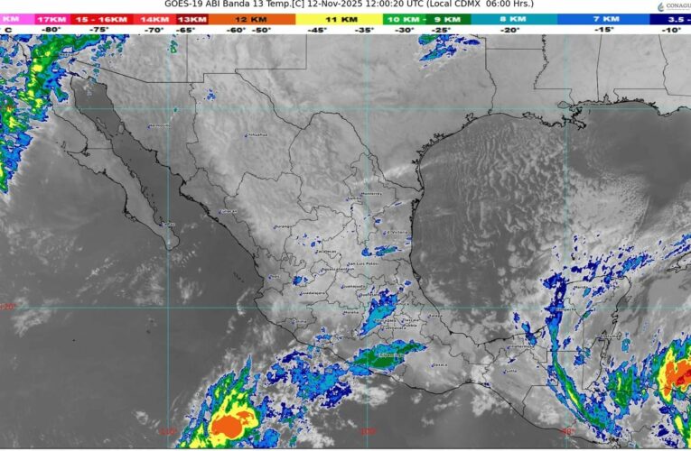 Se debilita el frente número 13 y favorece el aumento en las temperaturas