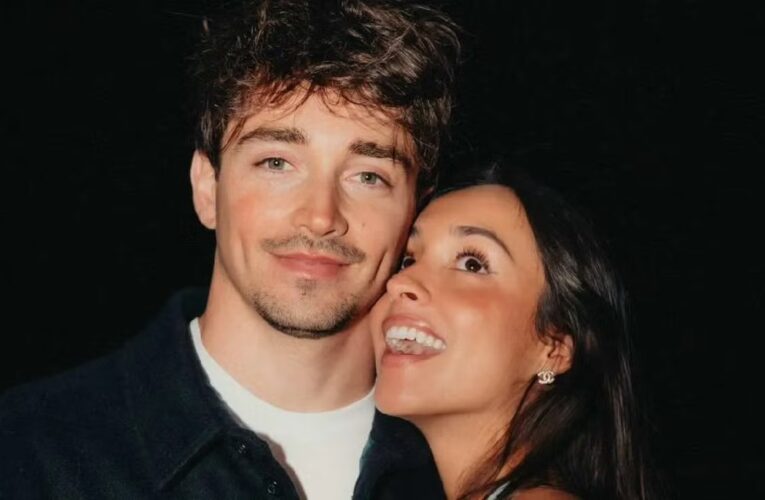 Charles Leclerc anuncia compromiso con su pareja mexicana