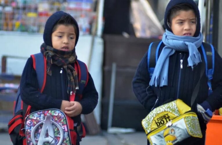 Secretaría de Eeducación Pública suspende clases en algunos estados del país por frente frío