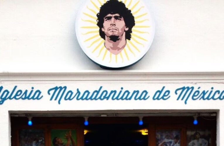 Amenazas apagan la Iglesia Maradoniana en Puebla