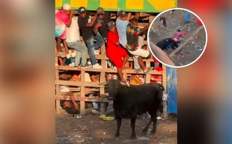 Hombre sufre cornada en el recto durante un evento taurino, terminó al borde de perder la vida