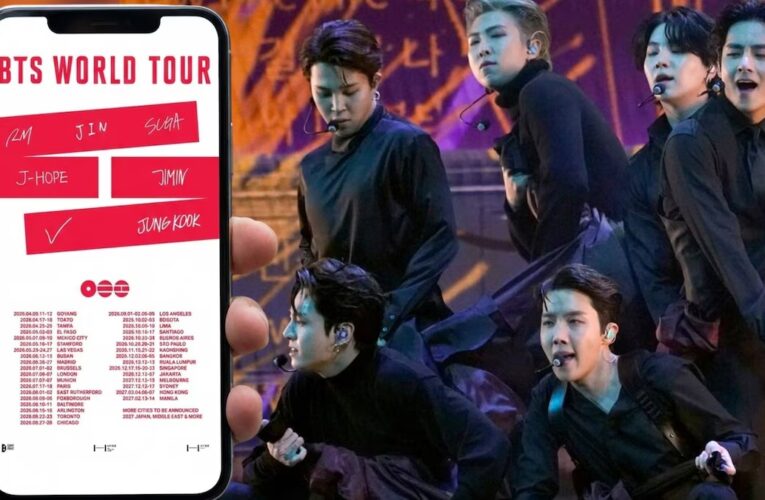 BTS confirma conciertos en México 2026