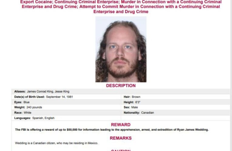 Cae Ryan Wedding, exolímpico canadiense vinculado al Cártel de Sinaloa