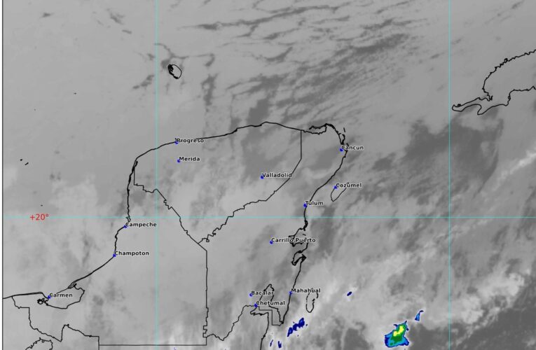 El frente frío número 30 se desplazará sobre el mar Caribe