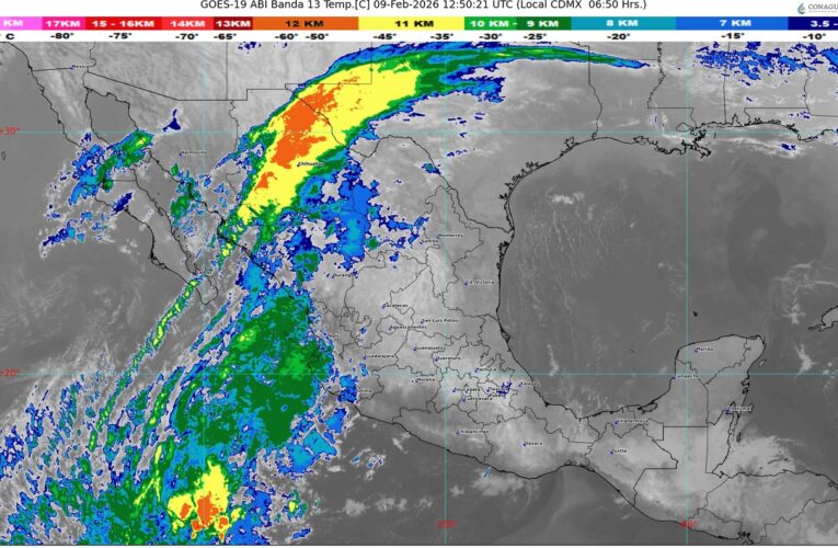 Lluvias fuertes y vientos intensos impactarán gran parte del país
