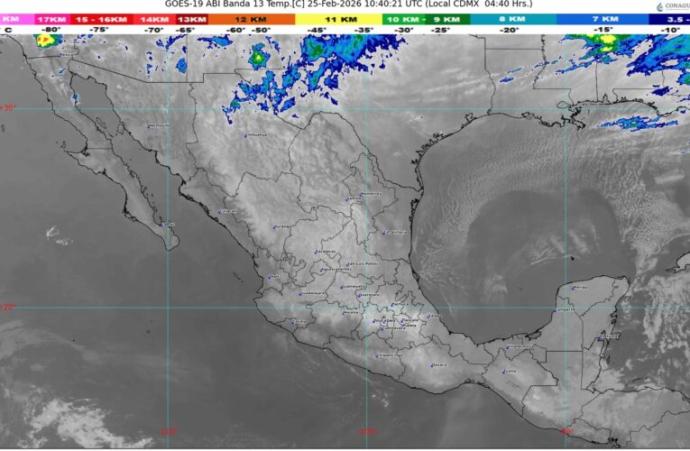 Pronostican día muy caluroso en el noroeste, norte y occidente de México