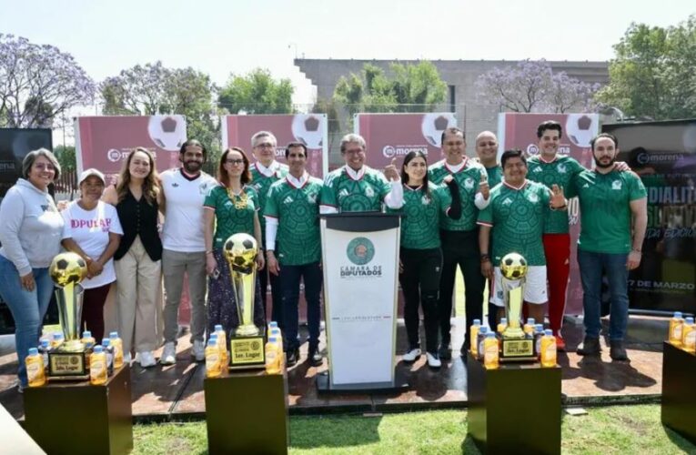 Ricardo Monreal Ávila inaugura segundo Mundialito Legislativo en el Palacio de San Lázaro