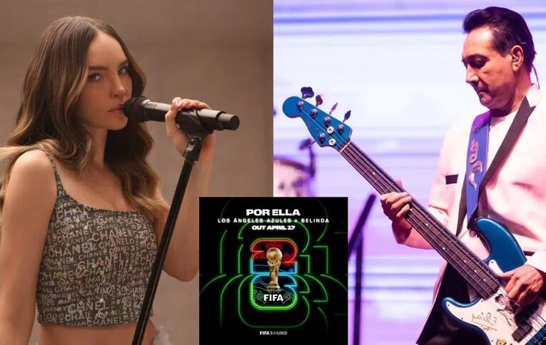 Belinda y Los Ángeles Azules lanzan canción oficial para el Mundial 2026