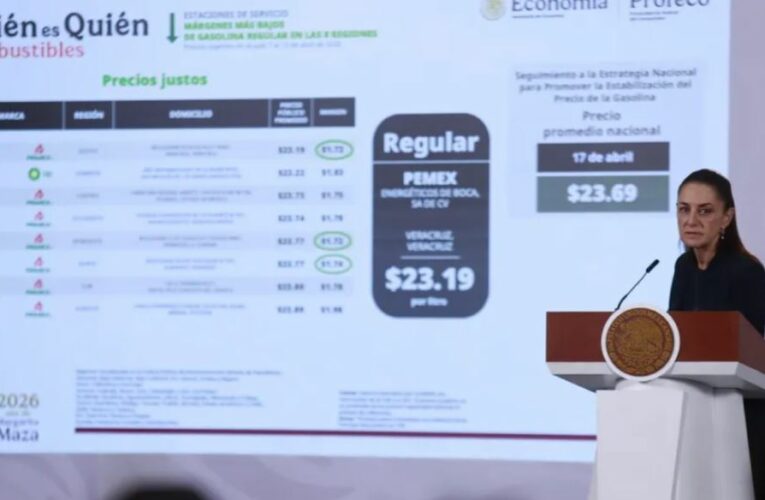 Aumentos en precios del diésel no tienen razón de ser; mañana habrá nueva reunión con gasolineros: Claudia Sheinbaum