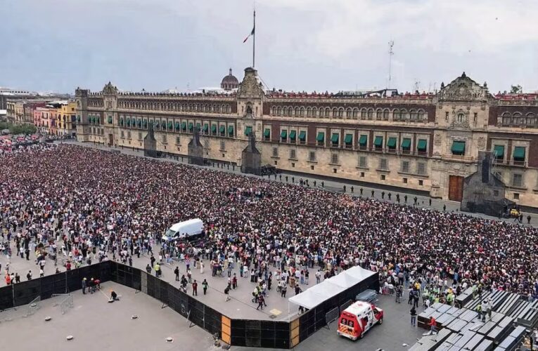 BTS regala a su Army cuatro minutos de felicidad en el Zócalo