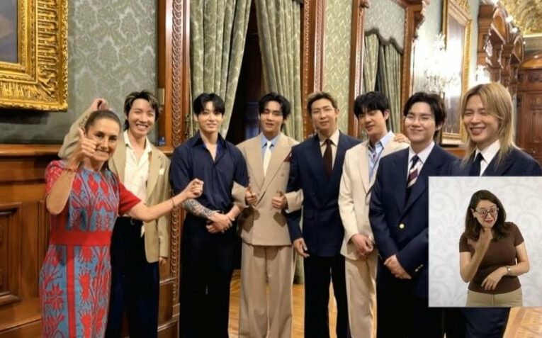 “Regresa BTS a México”: Sheinbaum confirma el regreso de la banda a México en 2027