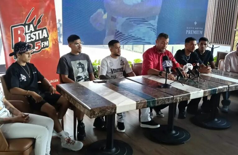 Box por Sinaloa presenta cartelera; peleadores lanzan advertencias en Culiacán