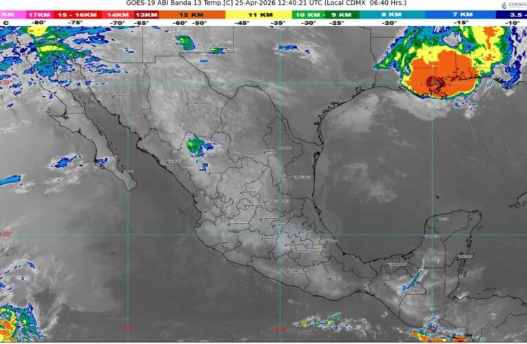 Lluvias intensas y calor extremo golpearán gran parte del país
