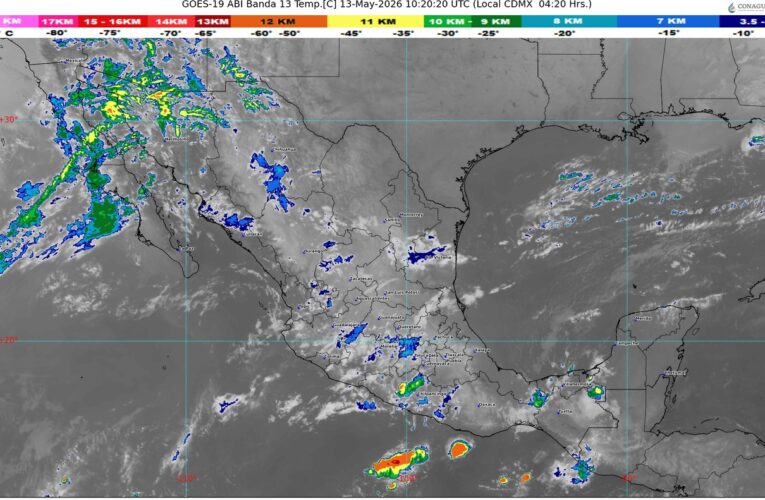 Lluvias y calor en, prácticamente todo México