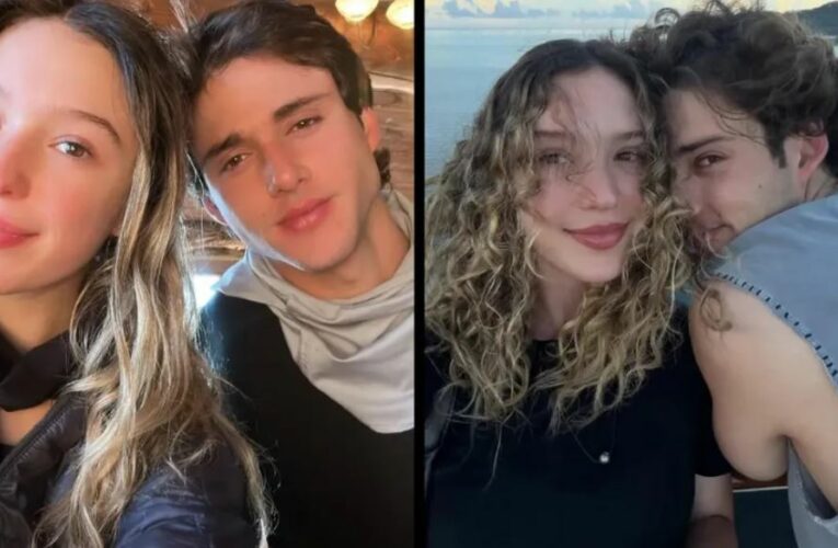 Tarik Othón, novio de Mía Rubín, hija de Andrea Legarreta, celebró tres años de relación