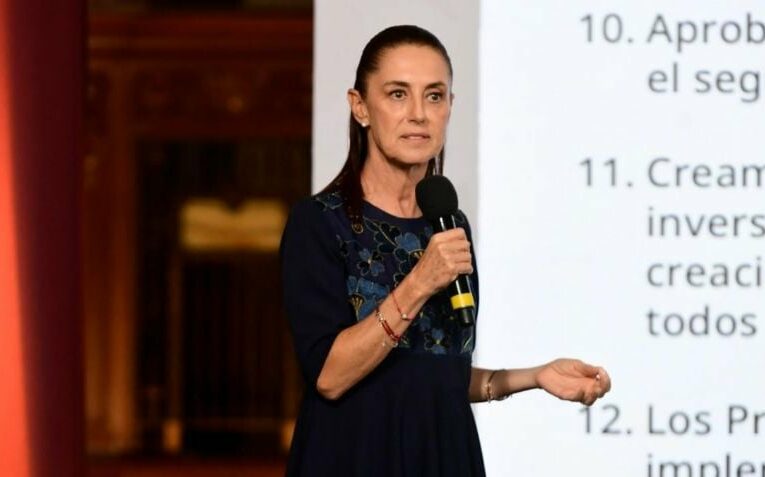 Que la FGR aclare si hay ficha roja de la Interpol contra los señalados por nexos con el narcotráfico, dice Sheinbaum