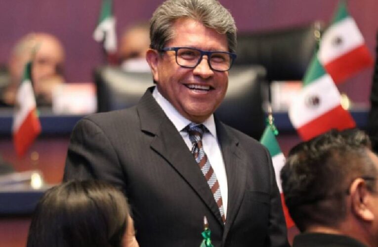Ricardo Monreal aplaude discurso contundente de Claudia Sheinbaum contra la derecha internacional