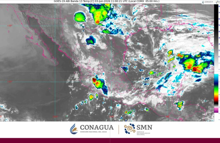 La onda tropical número 4 que se desplazará sobre el sureste del país