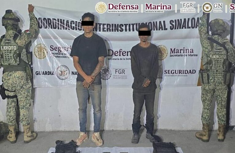 Detienen en Sinaloa a ‘el 24’, líder regional de una organización criminal