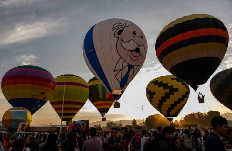 Fiesta Mundialista y del Globo en un pueblo mágico de Jalisco
