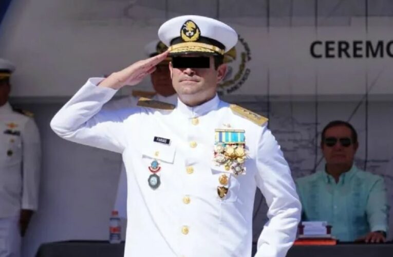 Vicealmirante Farías Laguna solicita ayuda a Claudia Sheinbaum para intervenir en su caso