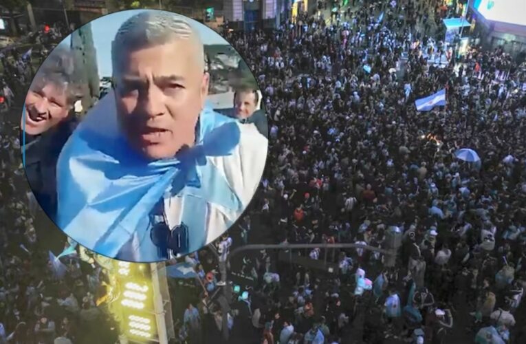 Muere aficionado argentino tras recibir un piedrazo durante festejos por triunfo mundialista