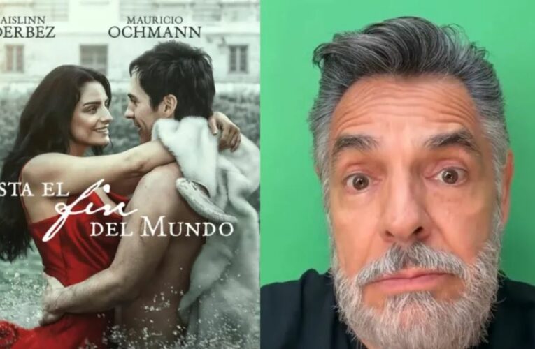 Eugenio Derbez reacciona a relación de Aislinn y Mauricio Ochmann tras el estreno de ‘Hasta el fin del mundo’: “Claro que están juntos”