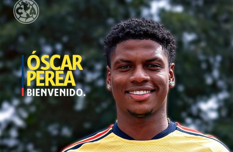 América hace oficial el fichaje de Óscar Perea