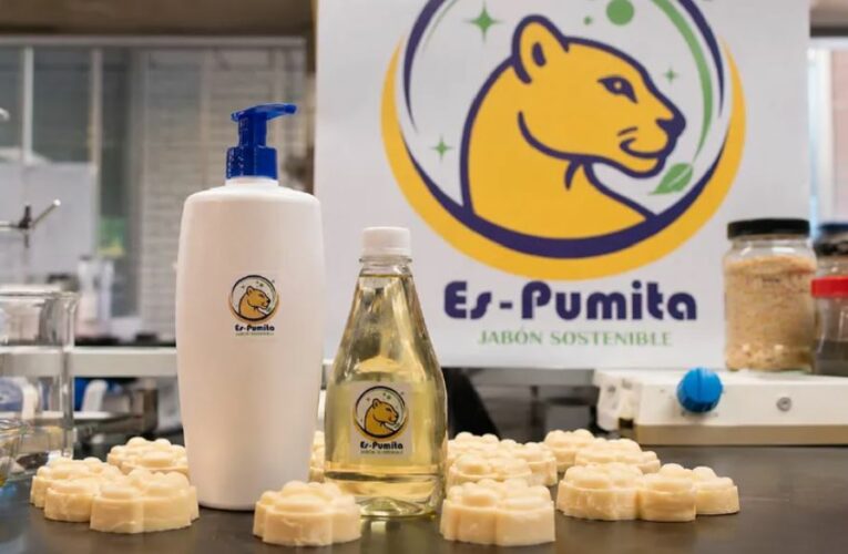 La UNAM crea Es-Pumita, un jabón con aceite de cocina usado para reducir la contaminación
