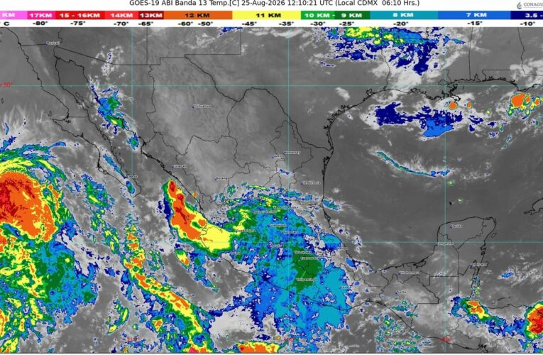 Lloverá en el oriente, sur y sureste de la República Mexicana, incluida la península de Yucatán