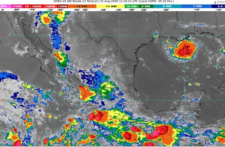 La onda tropical número 34 se desplazará sobre el sureste y sur del país