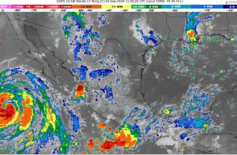 El huracán Marie se desplazará al suroeste de las costas de Baja California Sur