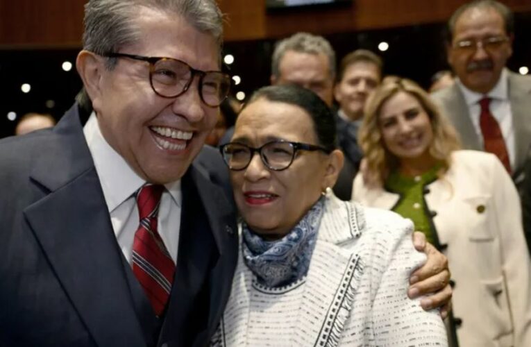 Asistencia de Rosa Icela Rodríguez al INE fue un “gesto de cortesía”, asegura Ricardo Monreal