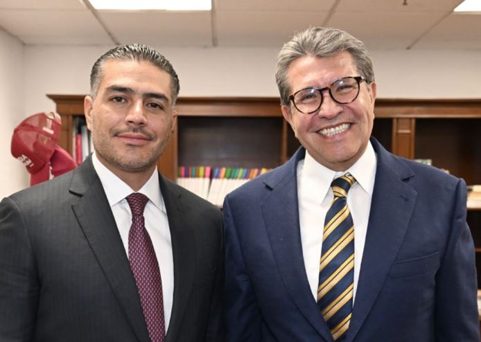 Ricardo Monreal destaca diálogo con García Harfuch y resalta su labor contra el crimen
