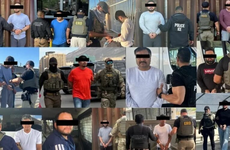Estados Unidos entrega a México más de 20 fugitivos buscados por delitos graves en territorio nacional