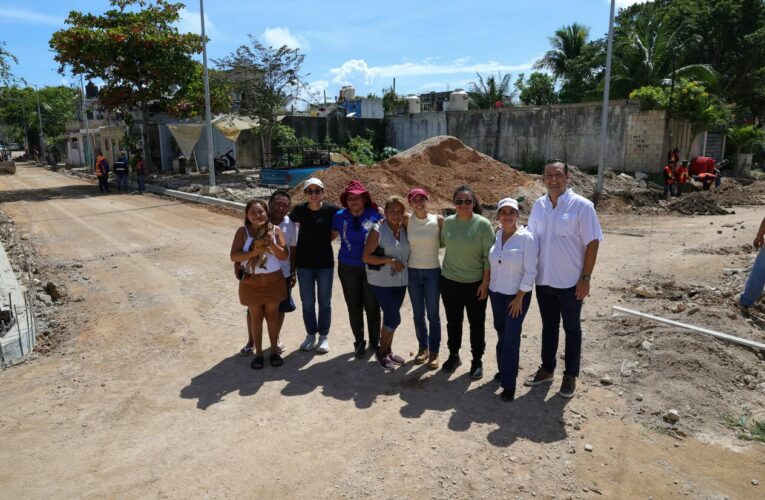 Familias de la colonia San Alfredo viven la transformación: Ana Paty Peralta