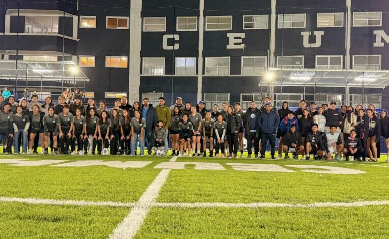 Moderniza CEUMH cancha deportiva para impulsar el talento juvenil