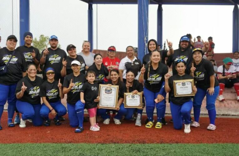 Baja California conquista invicto el Campeonato Nacional de Softbol Máster