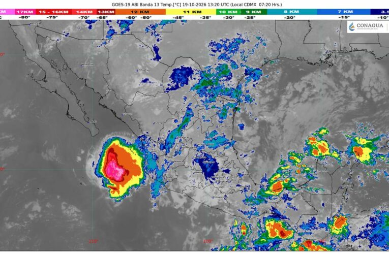 El frente número 2 se extenderá sobre el este y sureste del golfo de México