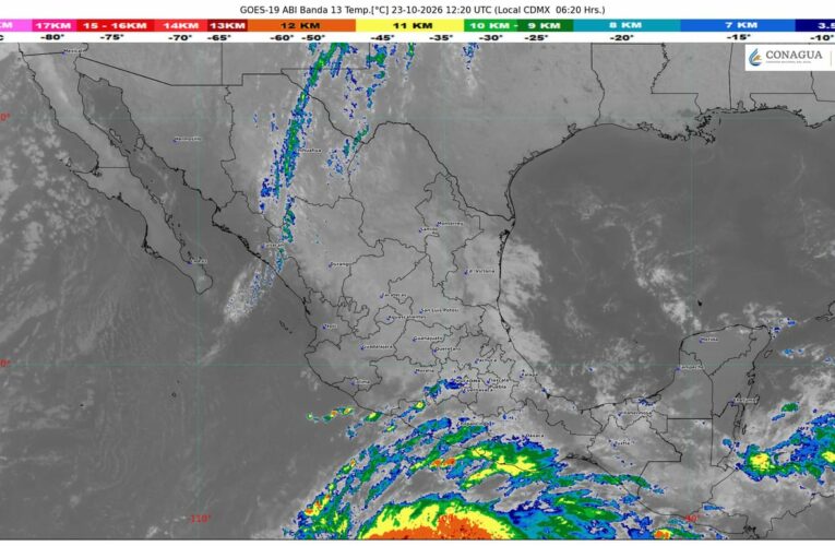 Frente frío número 3 provocará lluvias muy fuertes y posible caída de aguanieve en el norte del país