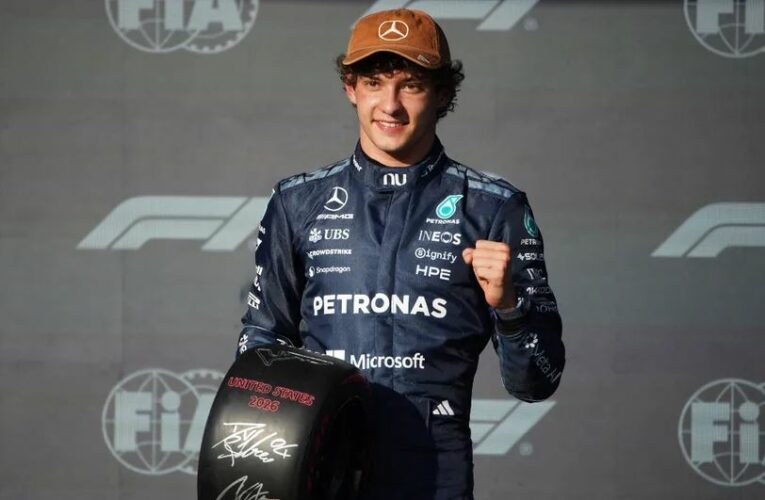 Kimi Antonelli acecha el campeonato de Fórmula 1 al ganar la pole en el GP de Estados Unidos