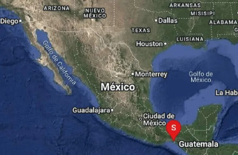 SISMO DE MAGNITUD 4.6 SACUDE CHIAPAS; ACTIVAN REVISIONES EN LA REGIÓN